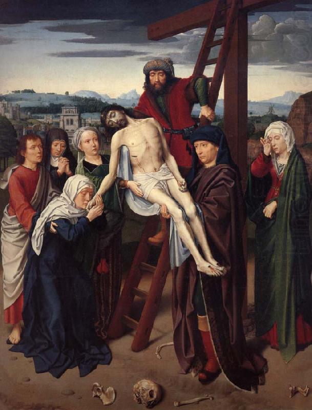 The deposition, Gerard David